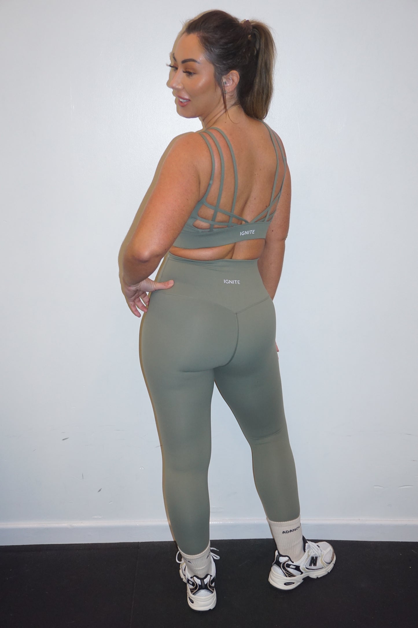 Ultimate High Waisted Leggings - Khaki