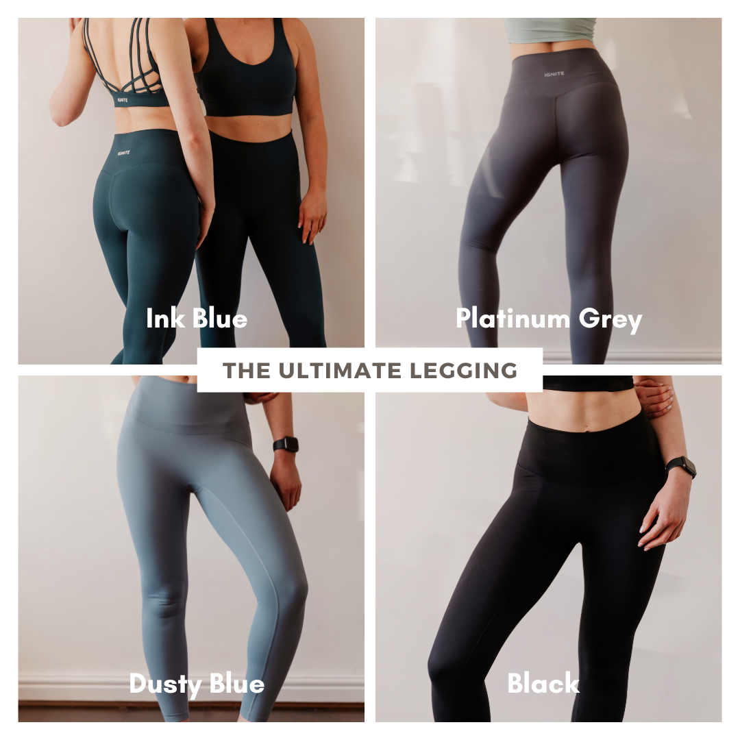 Ultimate High Waisted Leggings - Platinum Grey