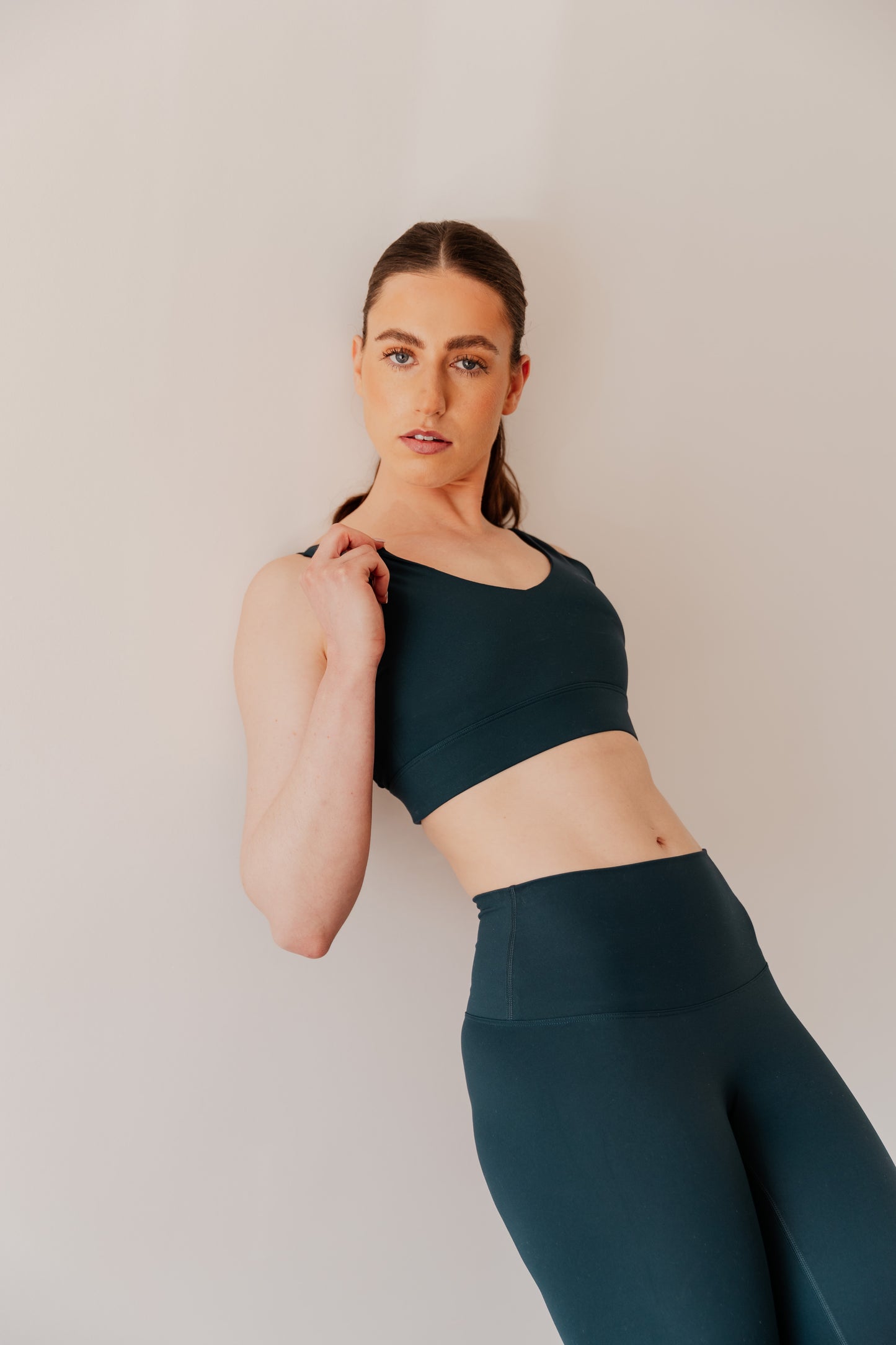 Ink Blue Strappy Bra