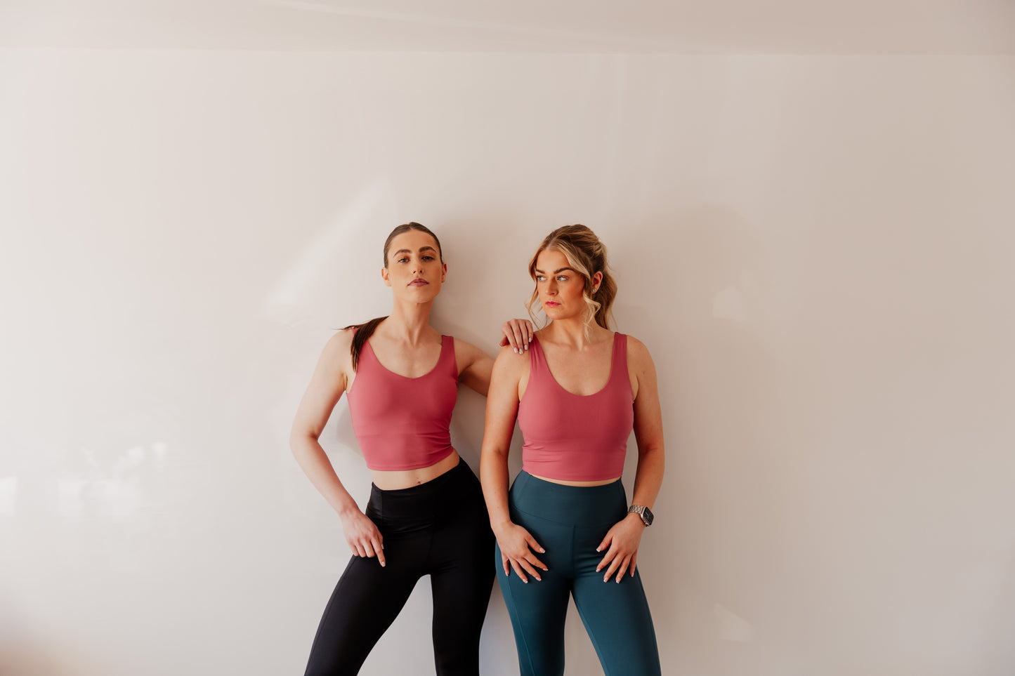 Cropped Super Soft Vest - Rose