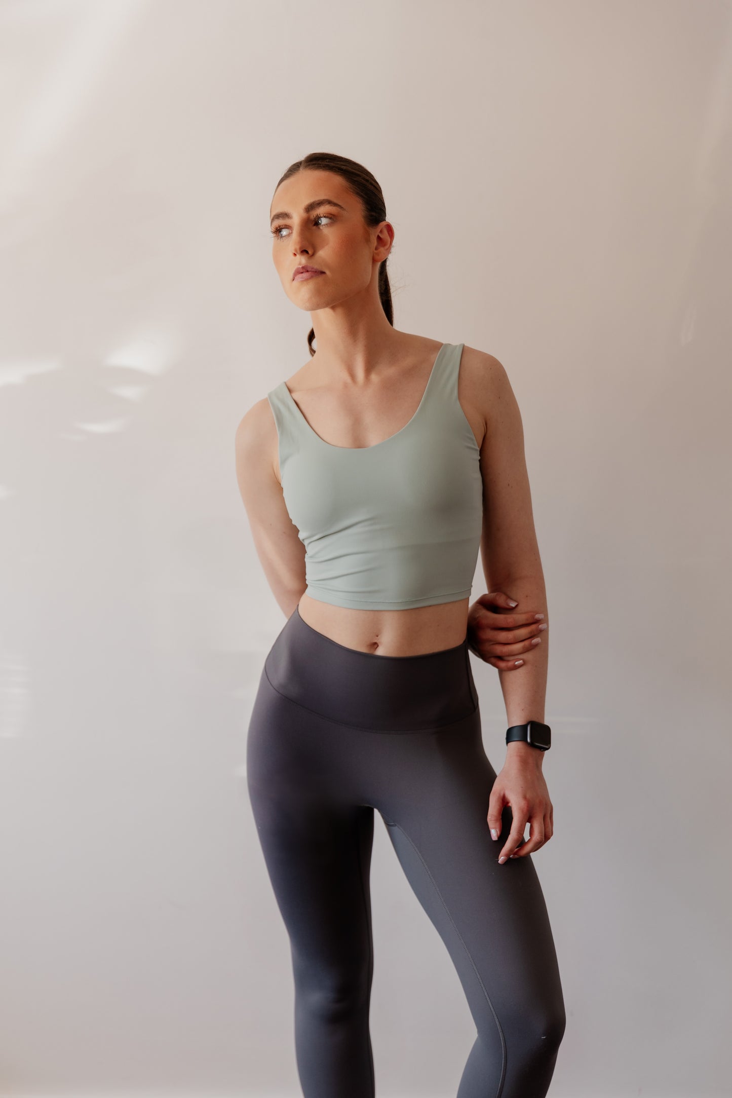 Ultimate High Waisted Leggings - Platinum Grey