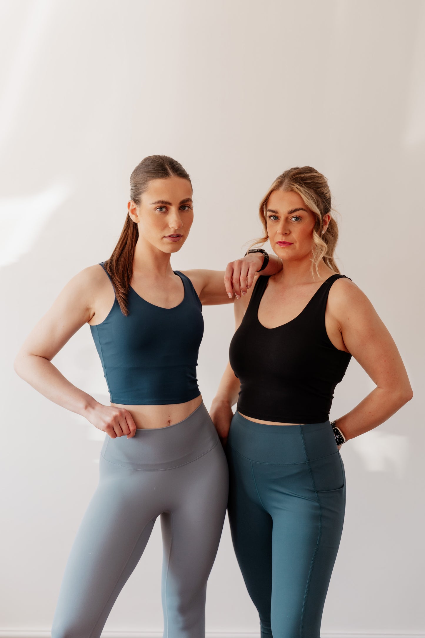 Ultimate High Waisted Leggings - Dusty Blue