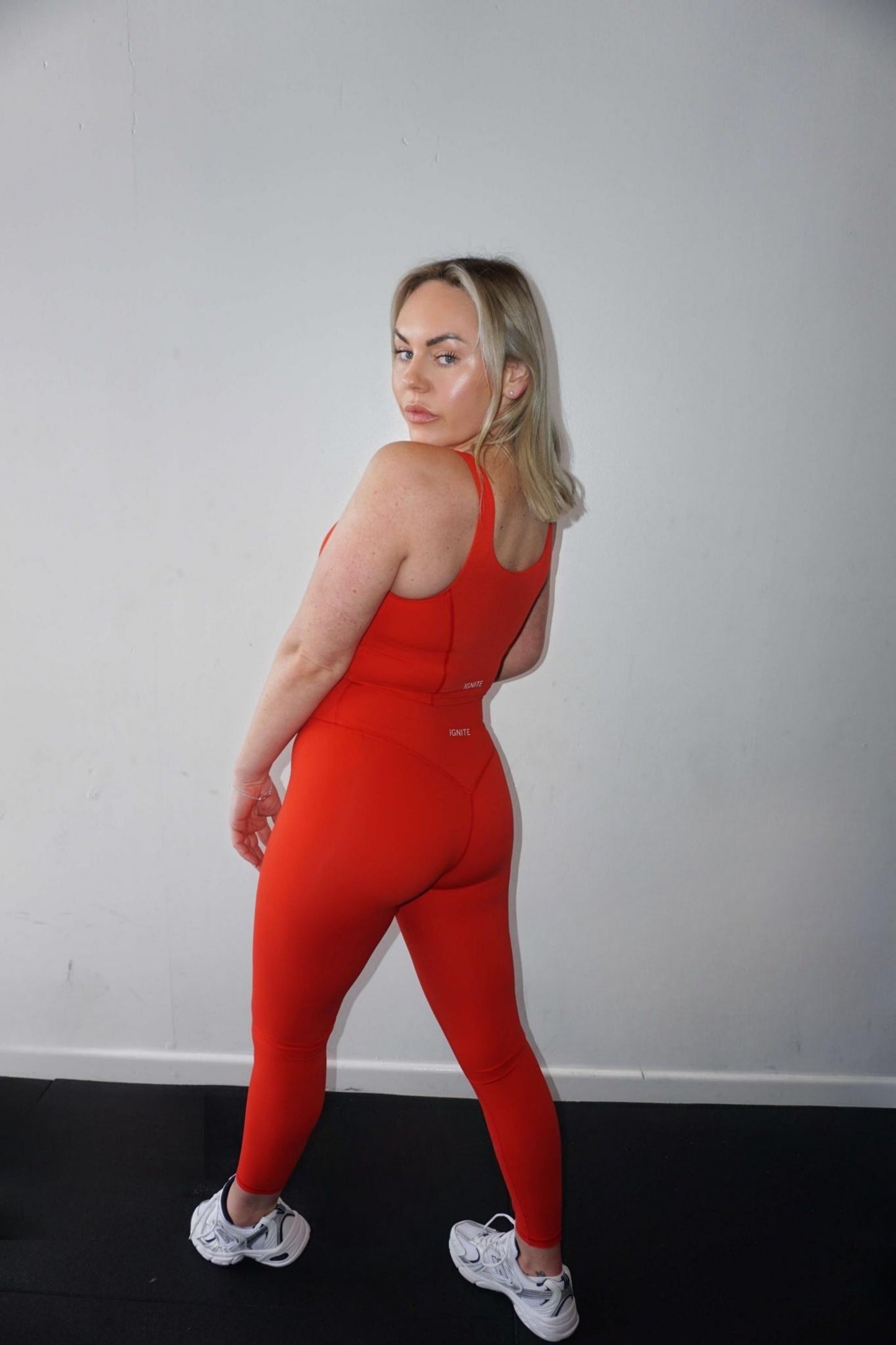 Ultimate High Waisted Leggings - Red