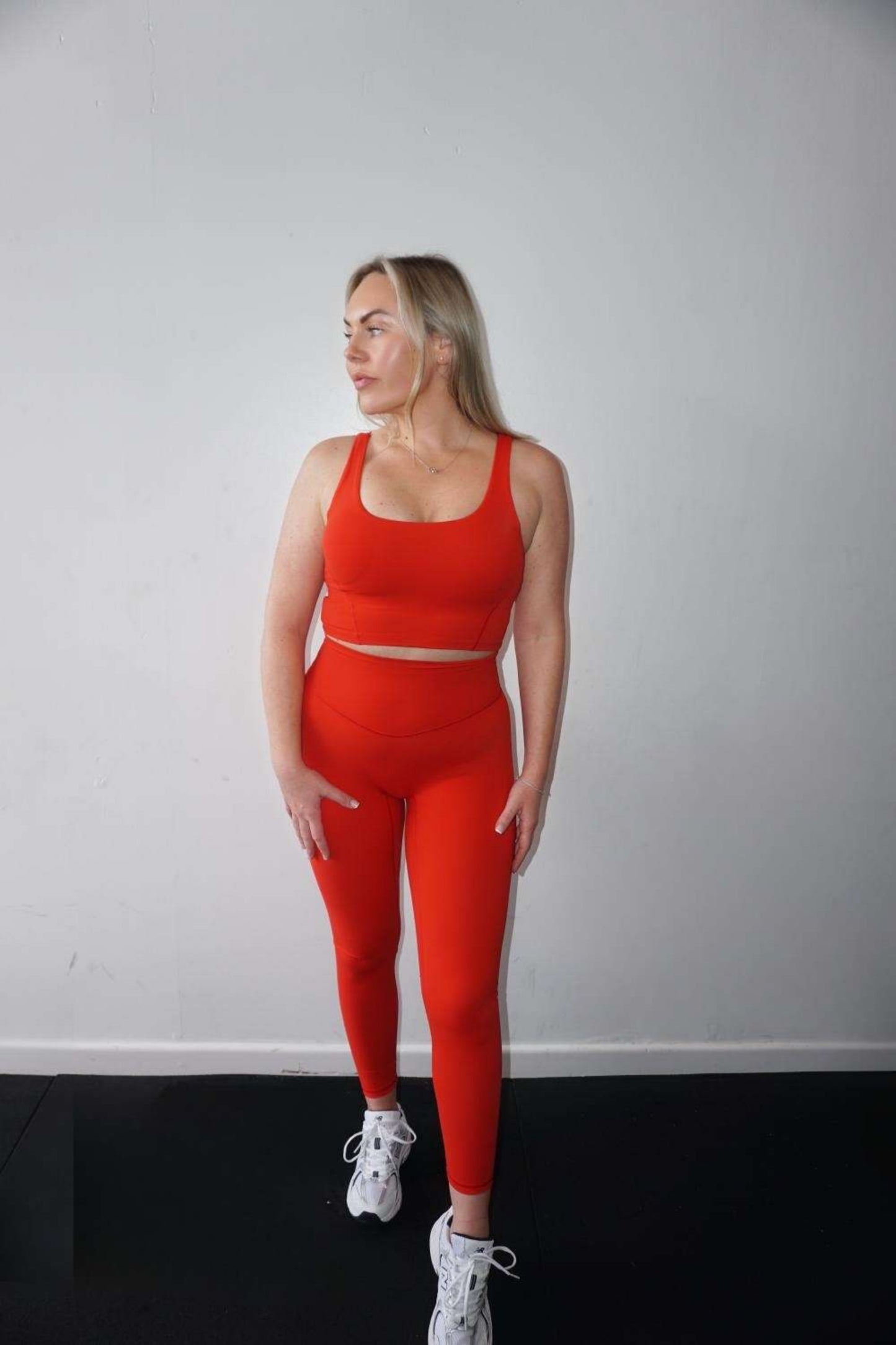 Ultimate High Waisted Leggings - Red