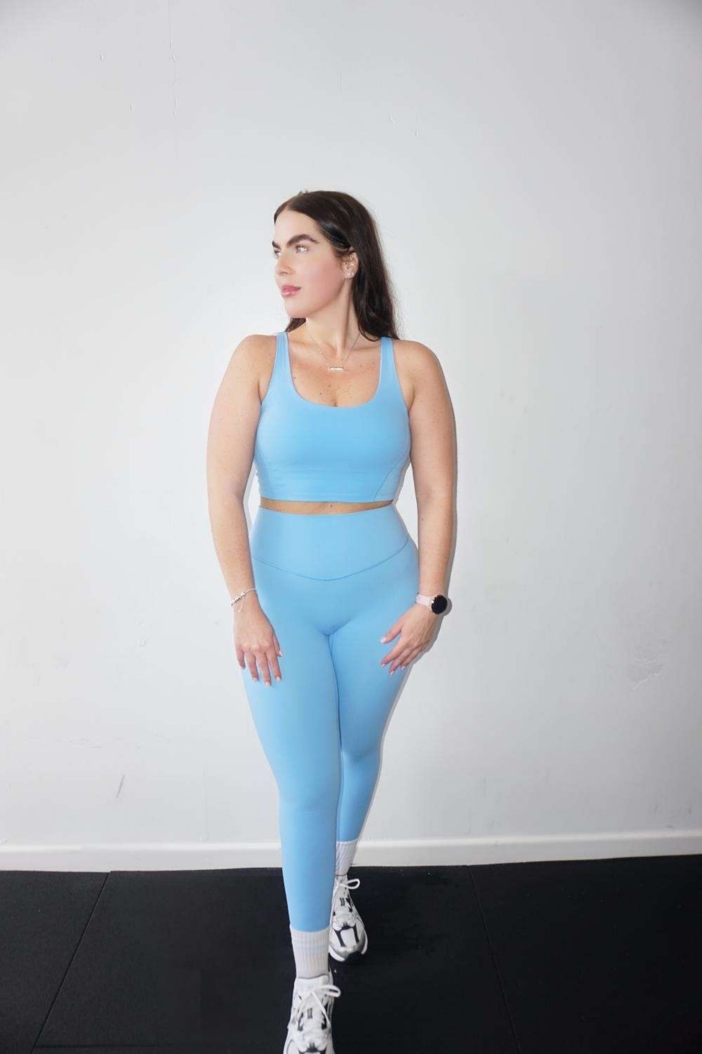 Ultimate High Waisted Leggings - Sky Blue